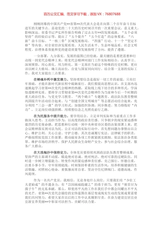 研讨发言：回顾成就鼓舞人心描绘蓝图催人奋进.docx