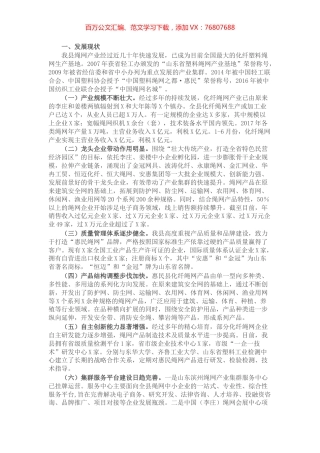 关于加快新旧动能转换推动绳网产业提档升级的调研报告.docx