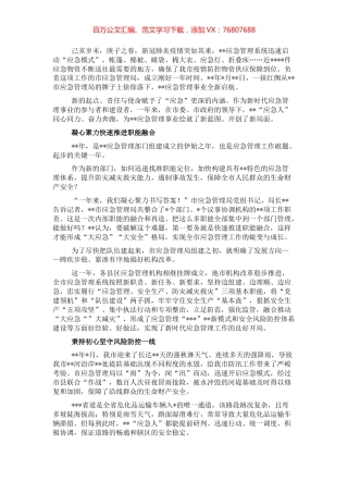 市应急管理局成立一周年工作综述.docx