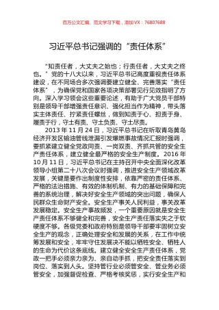 习近平总书记强调的“责任体系”.docx